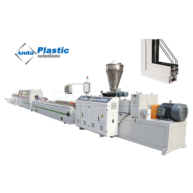 UPVC Door And Window Profile Extrusion Machine