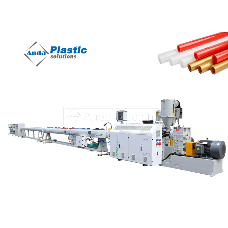 High Speed Pert Floor Heating Pipe Making Machine Extrusion Line