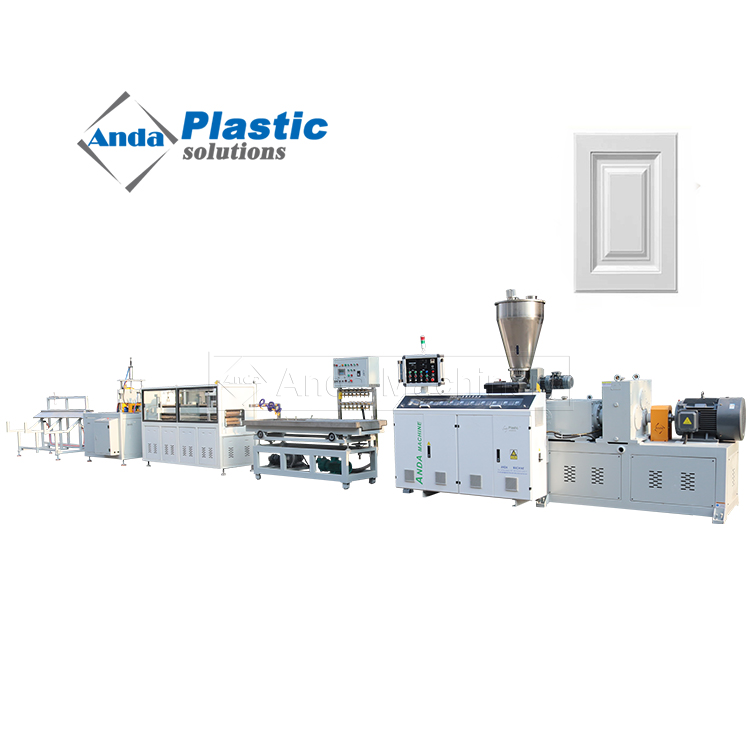 PVC Cabinet Extrusion Machine Production Line