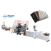 PVC Carbon Crystal Plate Extrusion Line Making Machine