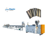 Charcoal Fluted Panel Making Machine Extrusion Line