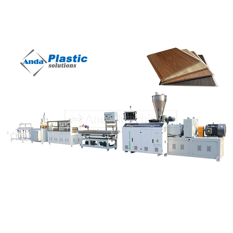 PVC Ceiling Wall Panel Making Machine Extruding Line