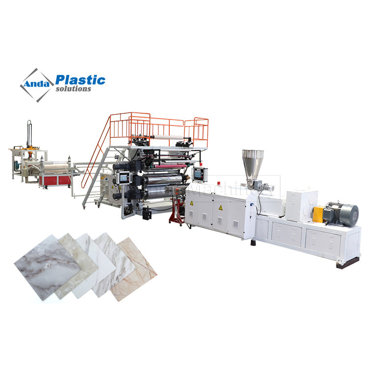 Anda PVC Artificial Marble Sheet Machine