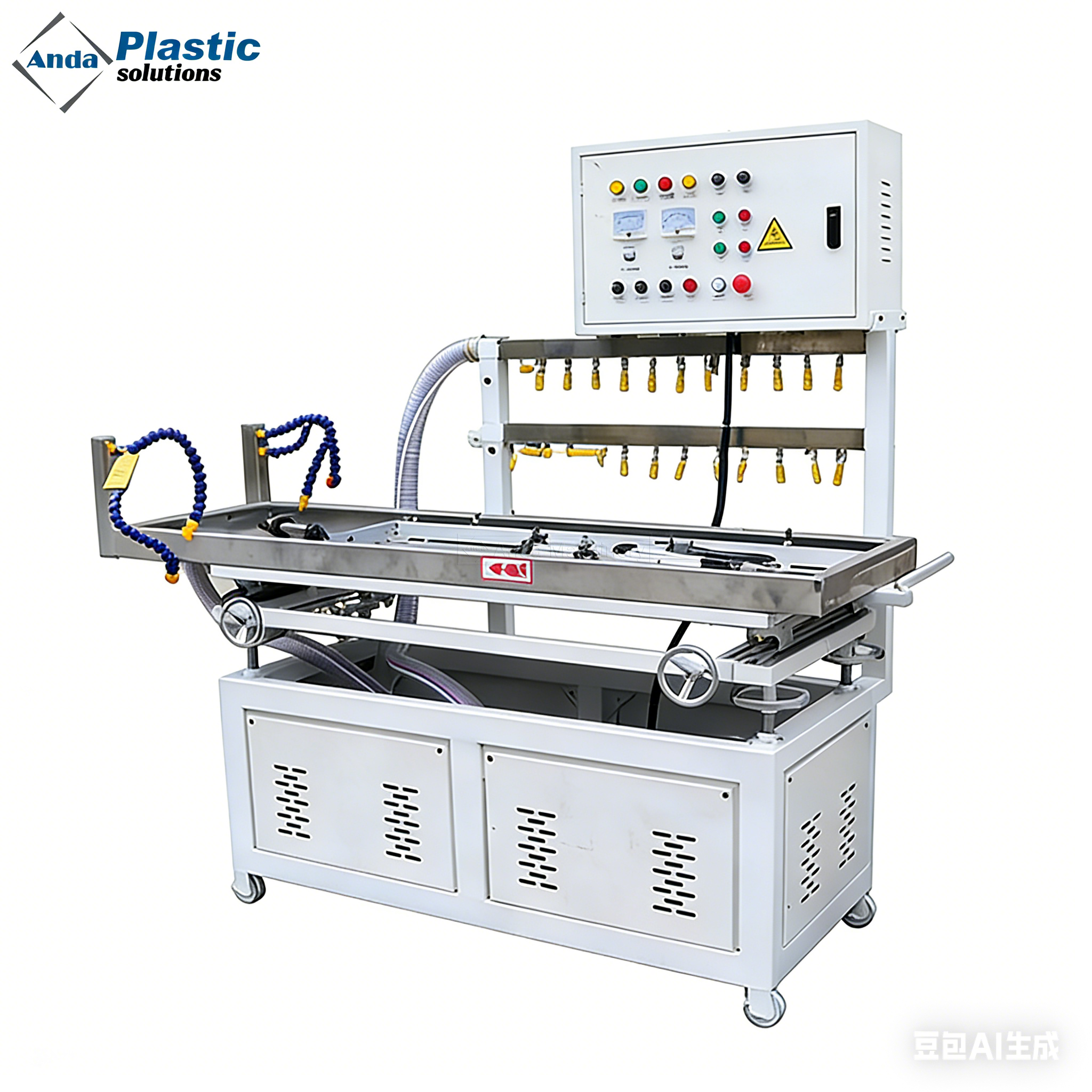 High Speed WPC Fluted Wall Panel Making Machine