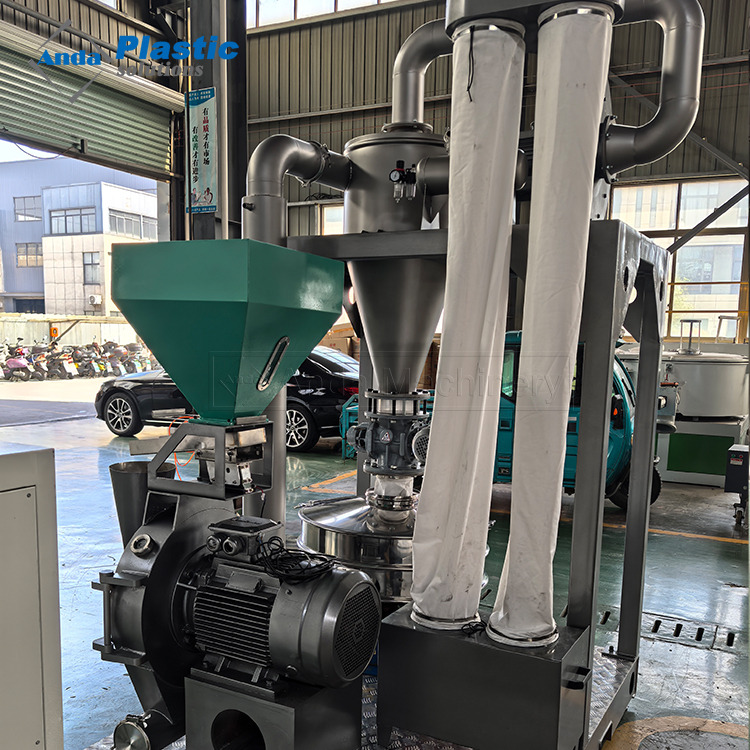 Anda Heavy Duty Energy Saving PVC Plastic Pulverizer Powder Grinder Machine