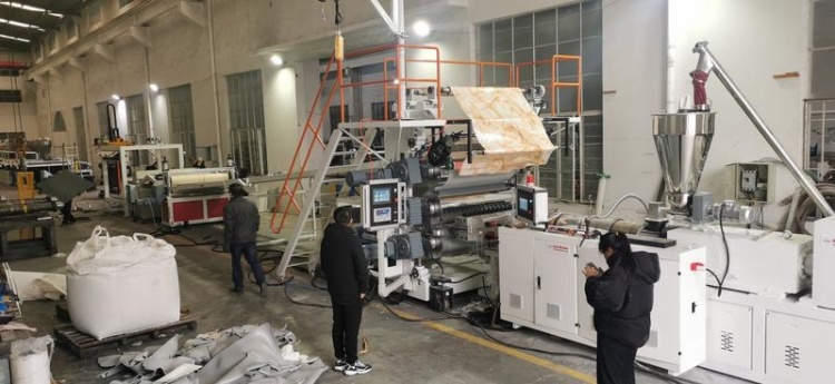 pvc marble sheet machine,pvc marble sheet making machine,PVC laminate sheet production line