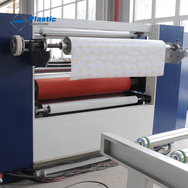 PVC Foam Board Flat PUR Laminating Machine