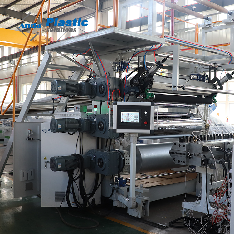 Anda PVC Marble Sheet Production Line