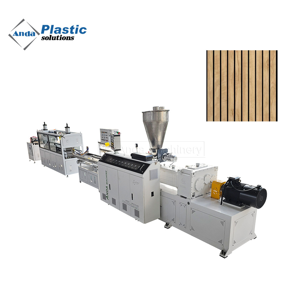pvc panel line, pvc fluted panel making machine, pvc fluted panel making machine