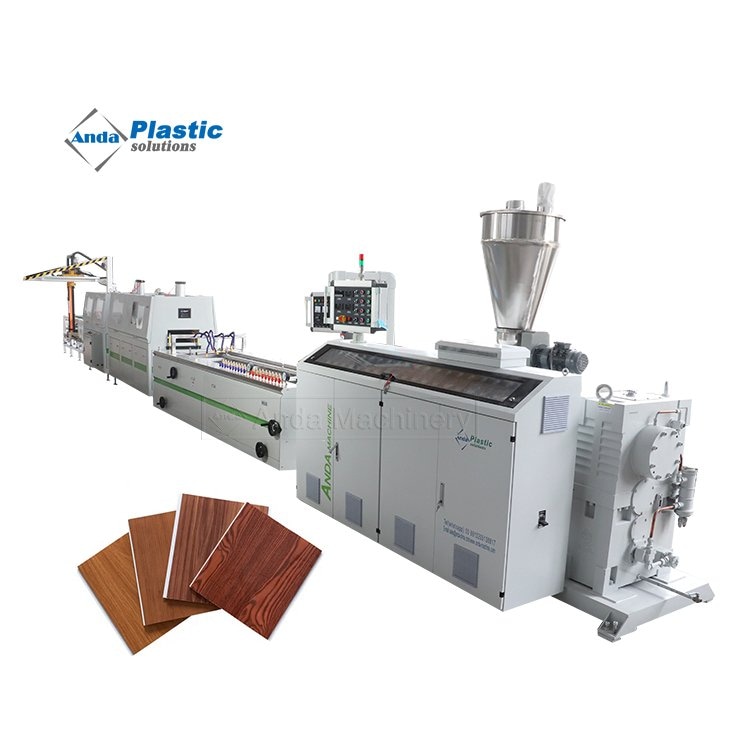 WPC louver panel production line