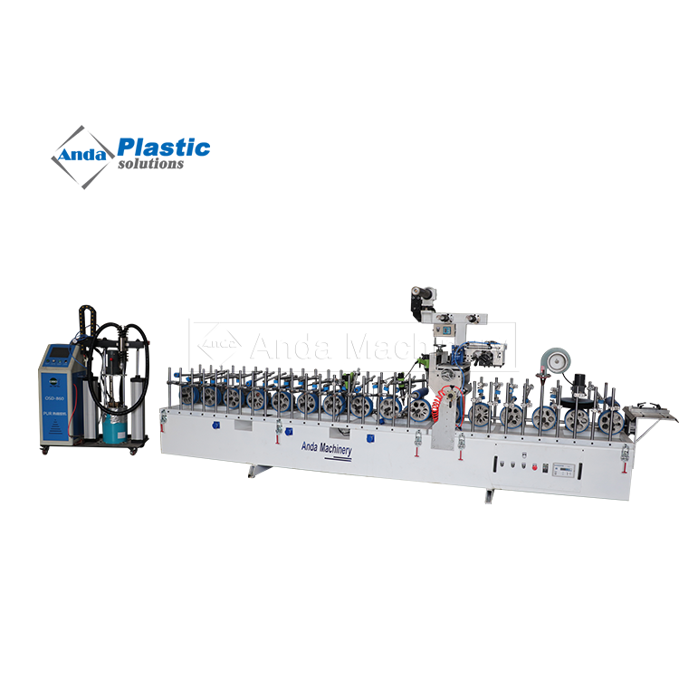 FM Series Hot Glue PVC Profile Lamination Machine