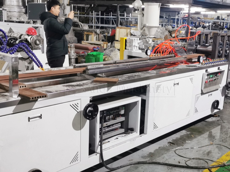 wpc line, wpc profile extrusion line, wpc profile extrusion machine