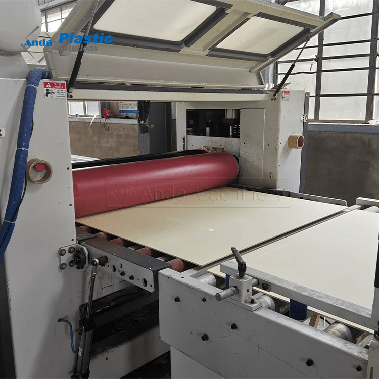 PVC Foam Board Flat PUR Laminating Machine