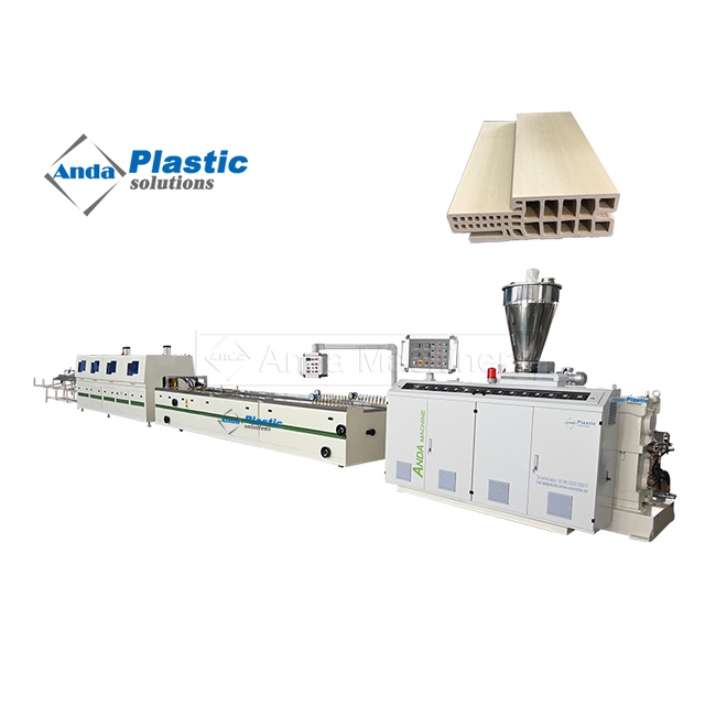 wpc door frame machine