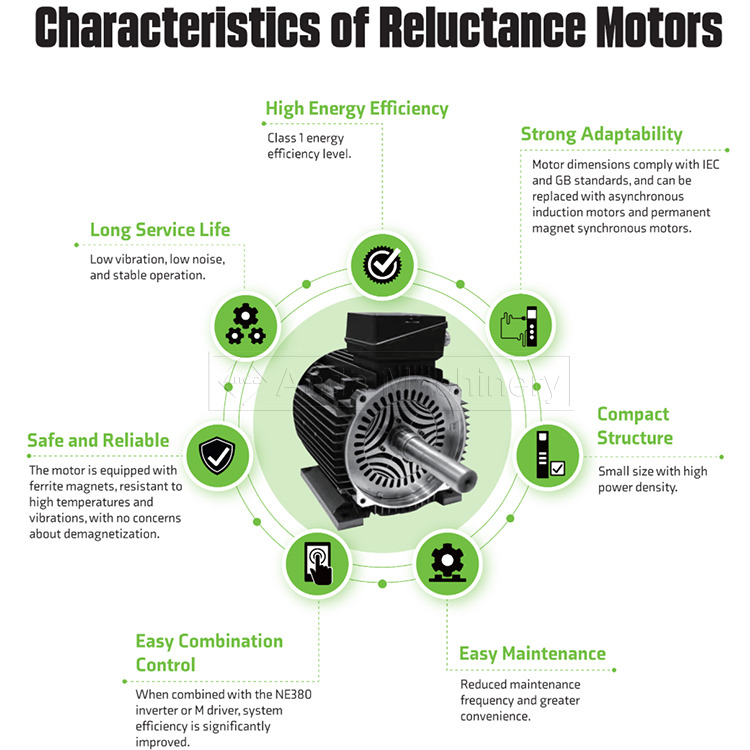 Anda High Energy Efficiency Reluctance Motors