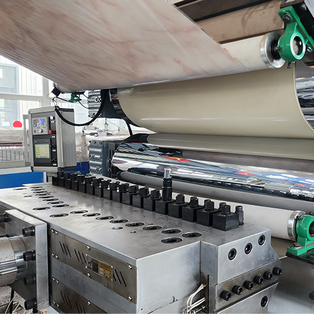pvc marble sheet making machine