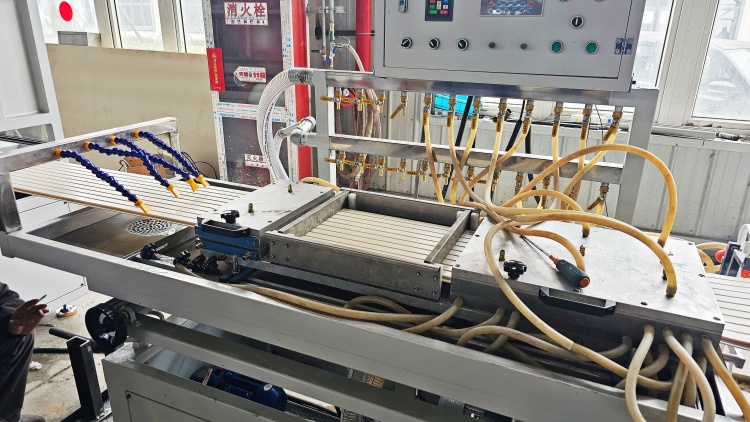 pvc panel line, pvc fluted panel making machine, pvc fluted panel making machine