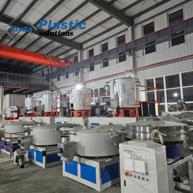 SRL-Z 500/1000 High-Low Speed Plastic Mixer Unit For PVC Powder