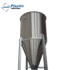 Stainless Steel Powder Storage Silo with Pneumatic Fluidizer