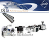 PE PP Single Wall Corrugated Pipe Production Line